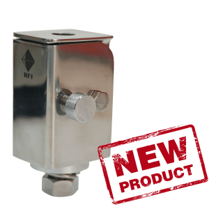 RFI Folding Bull Bar Bracket - Polished Stainless Steel