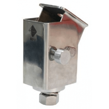 Folding Bull Bar Bracket - Polished Stainless Steel