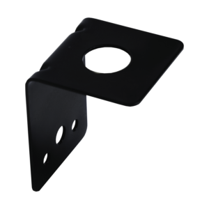 Trunk Lip Mount - Black "L" Shape